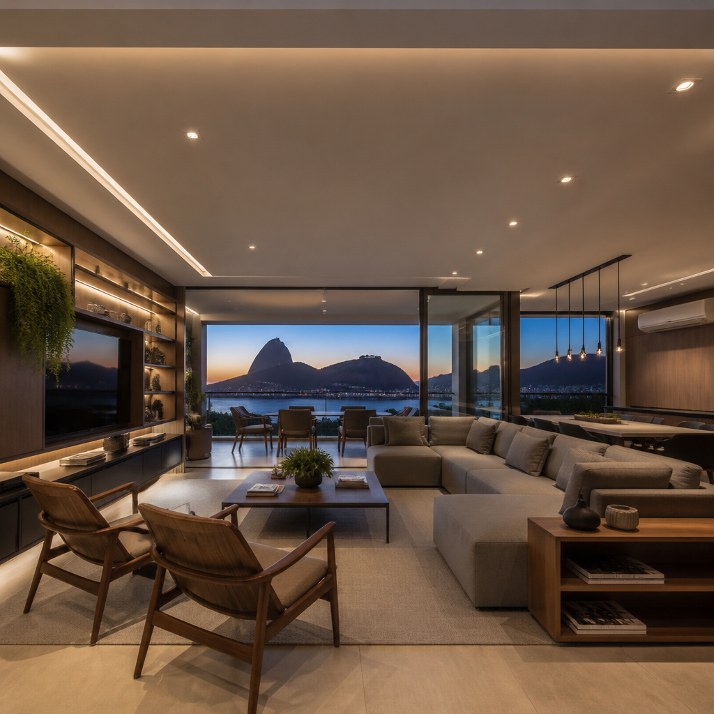 O impacto direto da iluminação embutida em LED sobre o conforto visual e a economia de energia em residências reformadas